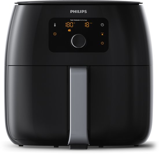 Philips Airfryer Premium Series - HD9650/90 - 7,2 liter (XXL) - Heteluchtfriteuse - Twin Turbostar - Fat Removal