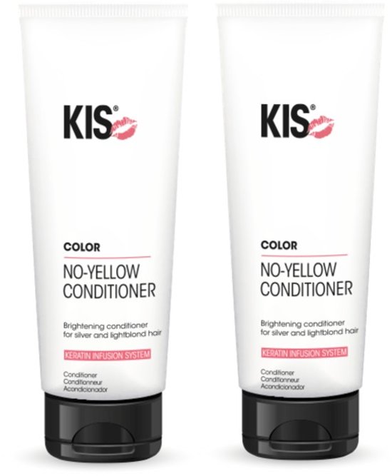 Kis - No Yellow - Duo Set Shampoo 250 ml + Conditioner 250 ml