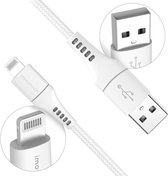 Bol.com imoshion Geschikt voor Lightning naar USB A Kabel - 2 meter - Oplaadkabel geschikt voor iPhone 11/12/13/14 - Stevig gevl... aanbieding