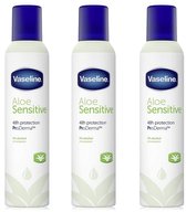 Bol.com Vaseline ProDerma Aloe Sensitive Deodorant Spray - 3 x 250 ml aanbieding