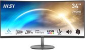 Bol.com MSI Pro MP341CQ - UWQHD VA Curved 100Hz Monitor - 34 Inch aanbieding