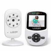 Bol.com LAKOO MiniGuard Vision B - Babyfoon met monitor - Babyfoon - Nachtzicht - Terugspreekfunctie -Compacte Babyfoon met Moni... aanbieding