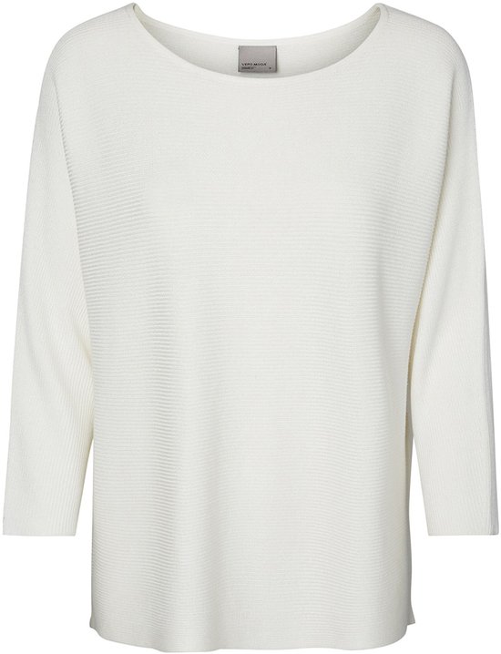 Vero Moda VMNORA 3 4 BOATNECK BLOUSE NOOS Dames Trui Maat S bol