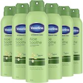 Bol.com Vaseline Lotion Spray AloeFresh 6 x 190 ml aanbieding