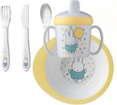 Bol.com Nijntje servies - Kinder servies - Nijntje cadeaus - Baby cadeaus - Kinder cadeaus - Kleuter cadeaus - Melamine - Nijntj... aanbieding