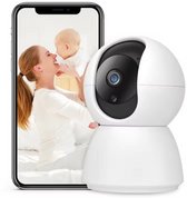 Bol.com Babyfoon met Camera en App - Video & Audio Monitor - White Noise - Slaaptrainer - Beveiligingsfunctie - Premium aanbieding