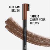 Bol.com Rimmel Brow This Way Professional Wenkbrauwpotlood - 001 Dark Brown aanbieding