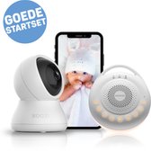 Bol.com XOOZI STARTERSSET QT - Babyfoon met Camera en App - White Noise Machine - Baby Camera - Slaaptrainer - Complete Verzamelset aanbieding