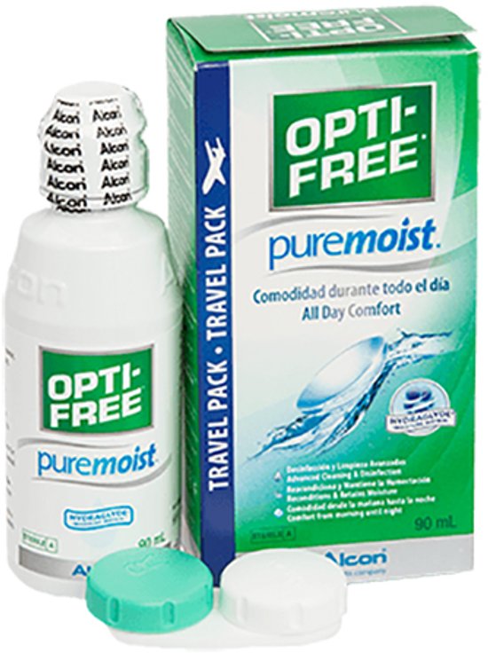 OptiFree PureMoist Lenzenvloeistof - 1x 90ml