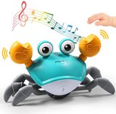 Bol.com Lopende Krab - Life Nur - Walking Crab - Bewegend Speelgoed - Baby - Peuter - Toy - Motoriek Speelgoed - Fijne Motoriek ... aanbieding