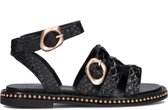 Noa Harmon 9737 Sandalen - Dames - Zwart - Maat 39