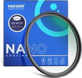 Neewer® - 58mm UV Filter - Ultradun UV-bescherming 58mm Camera Lens Filter met 9H Hoge Hardheid Gehard HD Optisch Glas/Aluminiumlegering Frame/30 Lagen Nano Gecoat Waterafstotend/Krasbestendig - Verbetert de Lensbescherming en Beeldkwaliteit