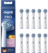 Bol.com Oral-B Sensitive Clean Pro - Opzetborstels - 10 stuks aanbieding