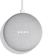 Google Home Mini Smart Speaker - Chalk (krijt/lichtgrijs)