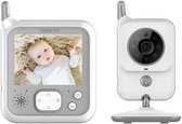 Bol.com Orretti® V9 Babyfoon met camera met Nachtlampje - Krachtige Batterij - Beter Zendbereik - Groot LCD scherm - Terugspreek... aanbieding