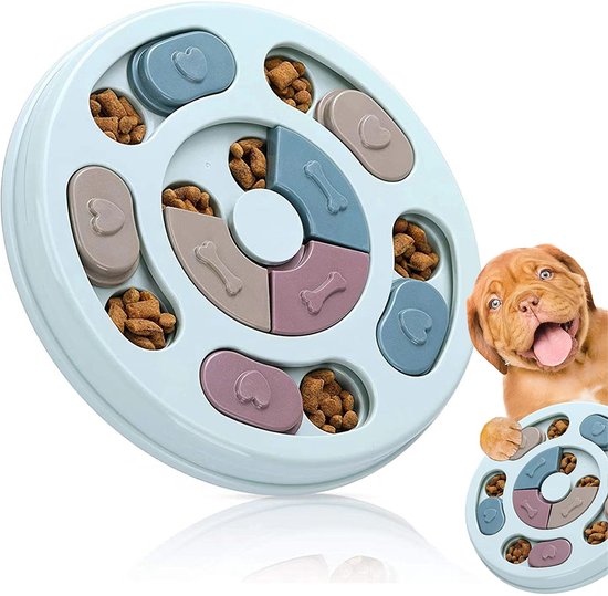 Tocan ® Smartplay - Hondenpuzzel - Interactieve Hondenpuzzel - intelligentie - Hondespeelgoed - Honden - Slim - Eetlust - Dieren - Dierenpuzzel