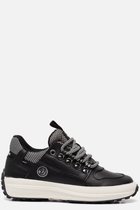 Vingino Owen Sneakers zwart Leer - Maat 33