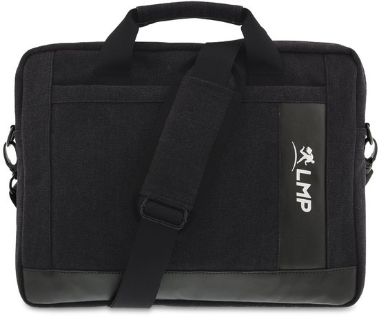 LMP - Traveller 460 - Sacoche pour ordinateur portable - Sac de transport pour 15" et 16" - Convient pour Macbook Air 15" et Macbook Pro 15"/16" - Avec bandoulière - Blauw foncé