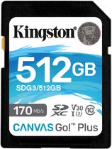 Bol.com Kingston Canvas Go Plus - 512GB aanbieding