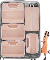 Bol.com UP&GR8 Packing Cubes Backpack - Koffer Organizer Set - Bagage Organizers Kleding - Premium YKK ritsen - Cadeau Vrouw Man... aanbieding