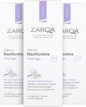 Bol.com 3x Zarqa Nachtcreme Anti-Age 50 ml aanbieding