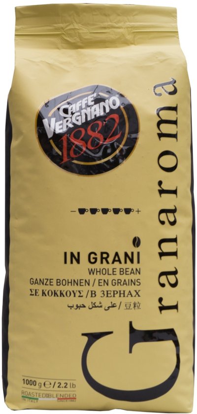 Caffè Vergnano 1882 Gran Aroma - koffiebonen - 1 kilo