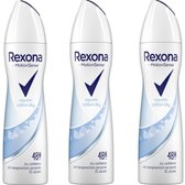 Bol.com Rexona Deospray - Cotton Dry - Voordeelverpakking 3 x 150 ml aanbieding