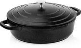 Bol.com Westinghouse Performance Series - Hapjespan Inductie Met Deksel - 28cm Sauteerpan - Oven Geschikt - Zwart aanbieding