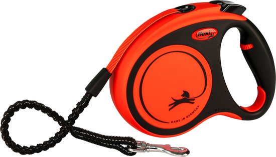 Flexi Xtreme sangle M/5m orange/noir