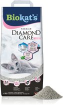 Biokat's Diamond Care Fresh - 10 L - Kattenbakvulling - Klontvormend - Babypoeder geur - Actieve kool