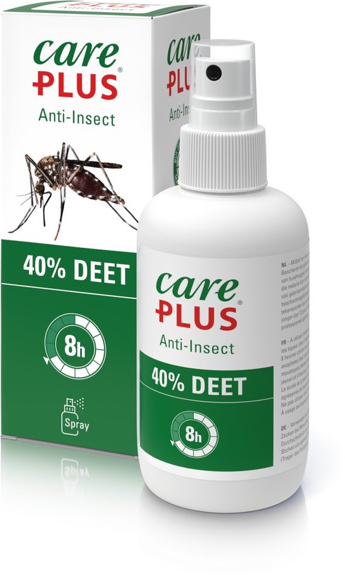 Care Plus Anti-Insect Deet 40% Spray - Muggenspray - 200ml