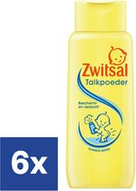 Bol.com Zwitsal Baby Talkpoeder - 6 x 100 g aanbieding