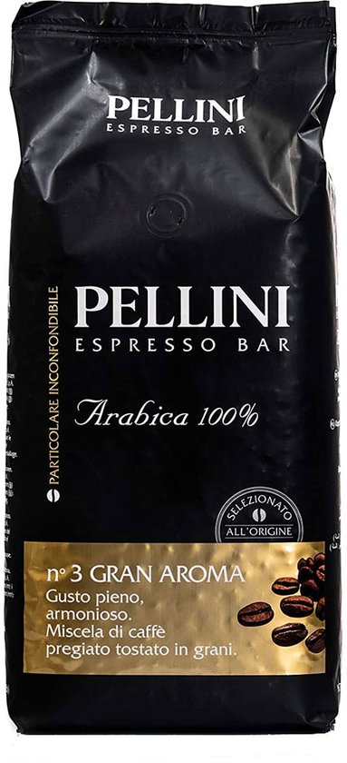 Pellini Espresso Bar No 3 Gran Aroma - koffiebonen - 1 kilo