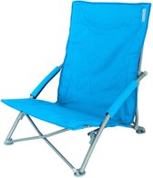 Bol.com Eurotrail Campingstoel / strandstoel St. Tropez - Blauw aanbieding