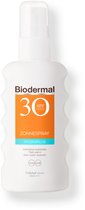 Bol.com 3x Biodermal Zonnespray Hydraplus SPF 30 175 ml aanbieding