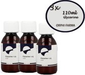 Orphi Farma Glycerine- 3x 110ml