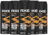 Bol.com AXE Deo Spray Wild Spice - Voordeelverpakking 6 x 150 ml aanbieding